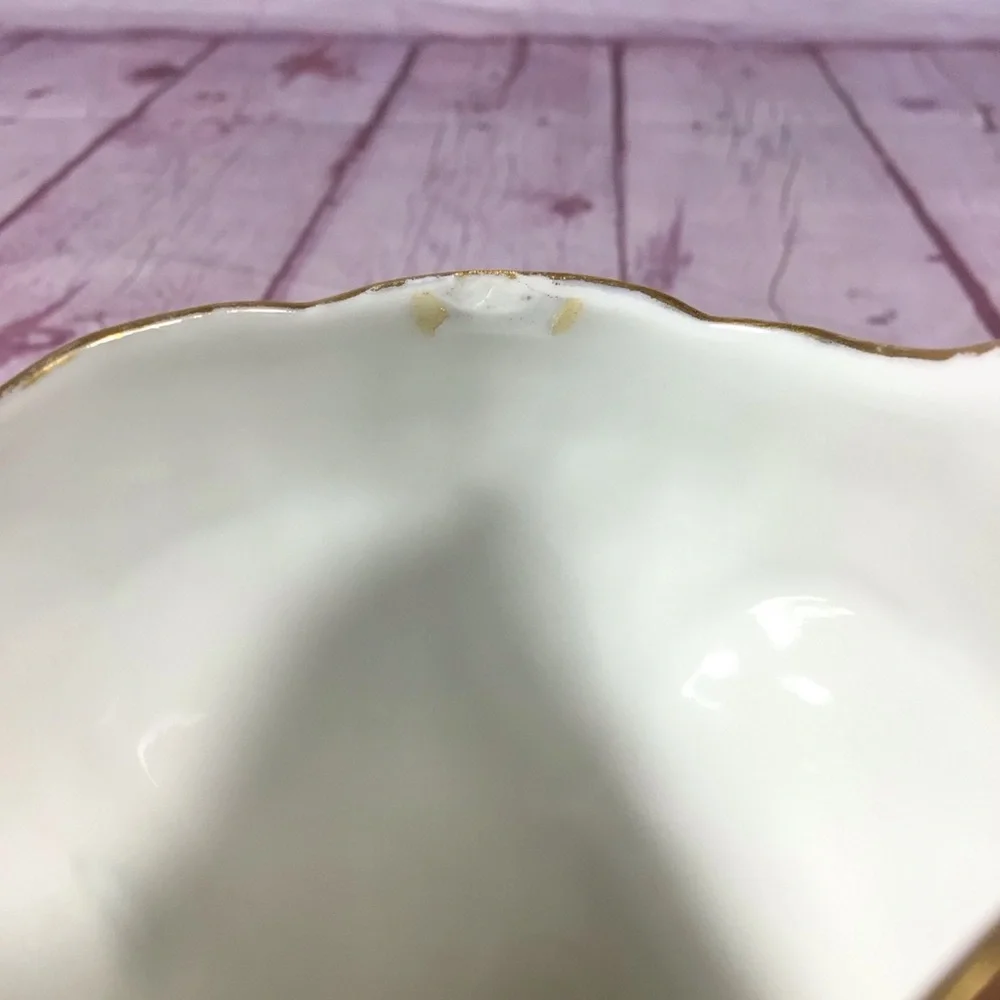 Vintage Weimar Germany Floral Porcelain Creamer Pitcher